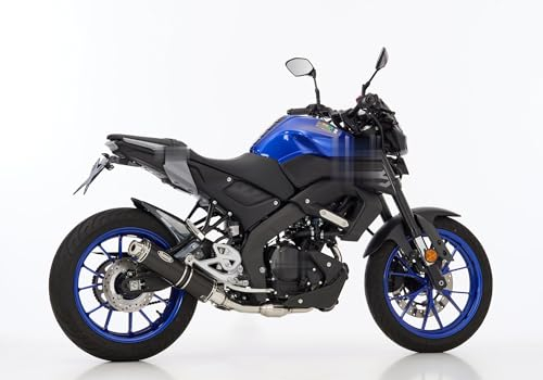 HURRIC Supersport Komplettanlage (1-1) kompatibel mit YAMAHA MT-125 RE40 124ccm Bj. 2021-2023