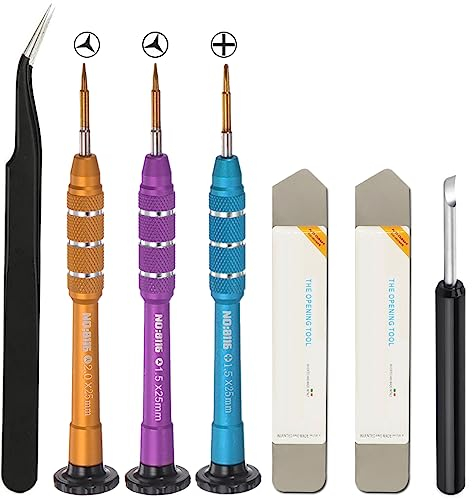 ZHUROUPU Schraubendreher Set für Nintendo Switch Tri-Wing Präzisions Werkzeug Kit Y0 Y00 PH00 Schraubendreher-Reparatur-Tool-Kit Kompatibel mit Switch Joy Con Controller