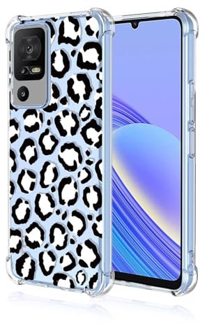 BORYA Cover per TCL 40 SE (TCL 40SE), Transparent Morbida Silicone TPU Bumper Custodia, Ultra Sottile Antiurto Setoso Semplice Elegante Pattern Case, A81