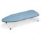 Duwee Tabla de planchar de mesa con pies antideslizantes, tabla de planchar que ahorra espacio con cubierta resistente al calor, almohadilla de fieltro de 10 mm, patas plegables, 92 x 34 cm, cuadros