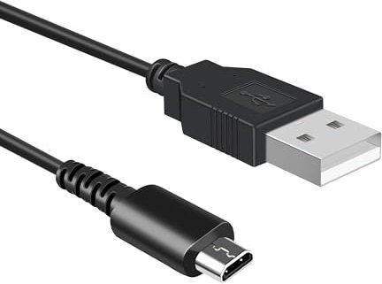 Xahpower Cavo di Ricarica per DS Lite, USB Caricabatterie per Nintendo DS Lite/NDSL