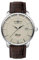 Zeppelin Herrenuhr Serie Atlantic Automatik Leucht Zifferblatt mit Lederband 8460-5