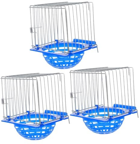 FONDOTIN 3 Stücke Nymphensittich Nistkasten Robust Vogel Nistschale Für Papagei Zucht