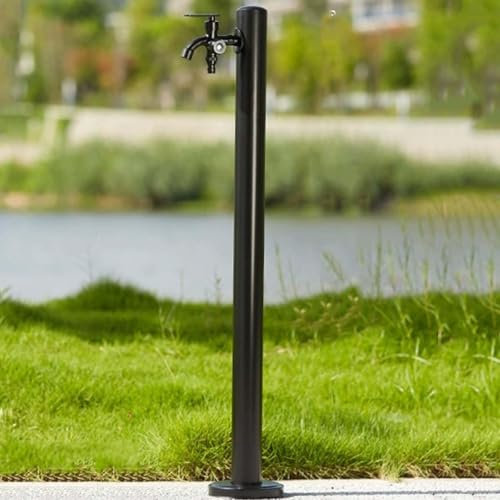 Robinet exterieur jardin,robinet à colonne d'eau de jardin autoportant,robinet extérieur antigel,colonne d'eau de jardin,colonne d'eau en acier inoxydable avec robinet,fontaine exterieur(D)