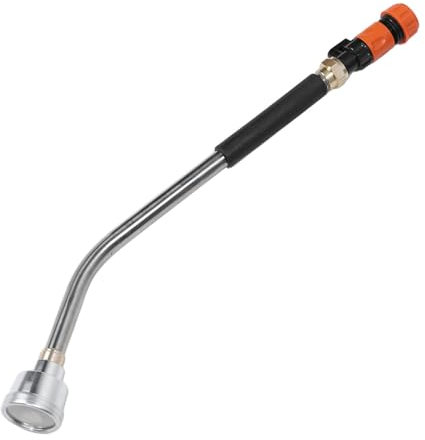 KIMISS Tubo da Giardino per Irrigazione, Bacchetta con Ugello Lungo Spruzzatore per Piante e Prato 90 Cm 90 Cm 35,4 Pollici 1000 Mesh 1 Pollice Interfaccia (60 cm)