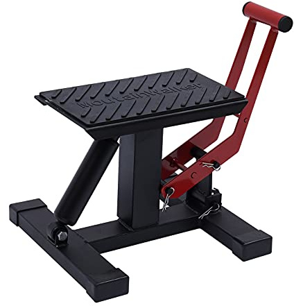Malkoaswe Cavalletto universale per motocross, garage e officine, fino a 400 kg