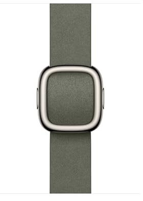 Apple Watch Band - Hebilla moderna - 42 mm - Gris salvia - Talla M
