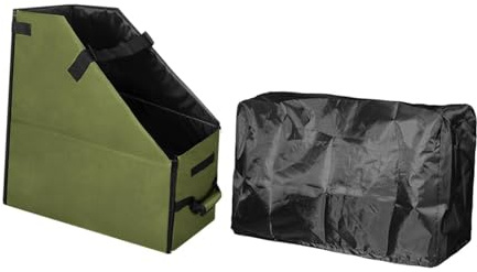 kesurpae Folding Bike Storage Box Car Transport Box Specifically Designed to Foldable Bikes During Travel Events Portable Folding Bike Storage Bag Case, Green