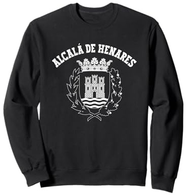 Escudo de Alcalá de Henares Bandera del Orgullo Nacional Sudadera