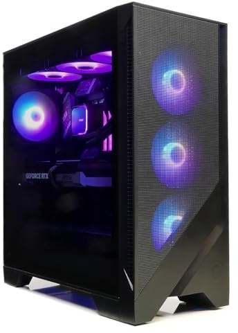 BitBull PC Gamer Ryzen 7 7800X3D MSI Full – RTX 5070 12 Go – 32 Go RAM DDR5 RGB – SSD 2 to M.2 – WiFi 7 | LAN 2.5 GB/s | Bluetooth 5.4 – Forge 320R