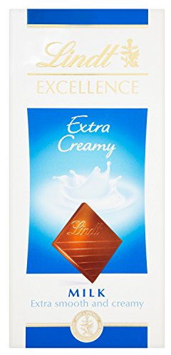 Lindt Excellence Milk Extra Creamy Chocolate Bar Each 100 g (Pack of 5)