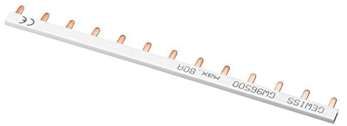 GEWISS PETTINE DI COLLEGAMENTO UNIPOLARE PER MTC - 1P 13 MODULI 80A GRIGIO GW96500