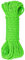 GM CLIMBING 6mm (1/4in) Accessory Cord Rope Double Braid Pre Cut CE UIAA Certified, Fluorescent Green, 50Ft Pre Cut