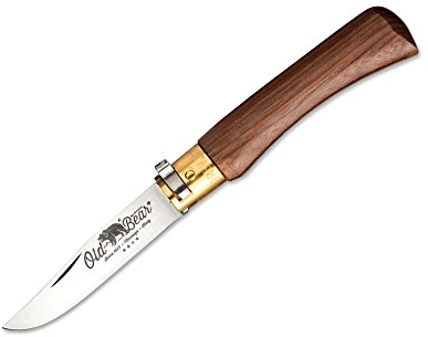 Antonini Old Bear S Walnuss Taschenmesser Braun, Klingenlänge: 7 cm, 01OB004
