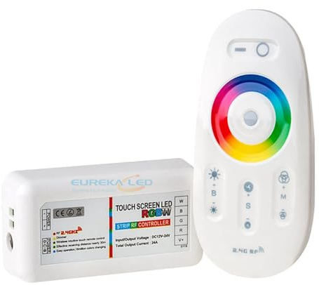 Eurekaled - Mi light - Kit Controller RGB + W Wifi 12V-24V