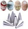 PhantomSky 7 Pièces Écriture de Douilles Pâtisserie en Acier Inoxydable, Poche à Douille Accessoires de Décoration Decorer votre Tarte, Biscuit, Pâtisserie, Bonbon, Gâteau et Cupcakes