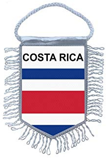 Akachafactory Wimpel mini Flagge Fahne flaggen miniflagge Costa rica