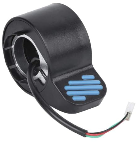 Vbest Life Thumb Throttle, Electric Scooter Accelerator Thumb Throttle Accessories Kompatibel med ES1 ES2 ES3 ES4 Svart