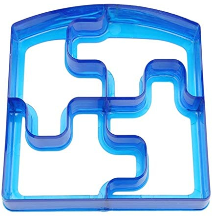 DYSCN Children's Bread Slicer, Funny Shape Food Grade Cookie Cutter, Sandwich Mold,Puzzle