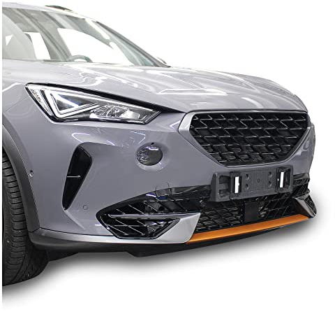 Spoilerschwert Folie Lippe Frontspoiler Front Dekor für KFZ Auto Zubehör passgenau selbstklebend wetterfest Tuning Carwrapping Aufkleber D002 (Kupfer)