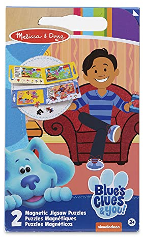 Melissa & Doug Blue's Clues & You! Take-Along Magnetic Jigsaw Puzzles Age 3+
