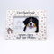 power gift BERNER Sennenhund - Bilderrahmen mit Spruch. Fotorahmen zum Aufstellen oder Aufhängen. Wohnungsdekoration. Geschenk für jeden Hundehalter/Bernerbesitzer.