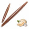French Rolling Pin 15 Inch 10 Inch 2pcs,Wenge Wooden Rolling Pin for Dumpling Skin,Pasta, Pizza, Cookie, Bread Dough Tapered Design with a Smooth Surface
