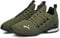 PUMA Herren Axelion Refresh Laufschuhe 44, Green Moss Black Feather Gray