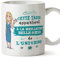 Mugffins Tasses pour BELLE-SŒUR - En Français - Cadeau original pour BELLE-SŒUR - Meilleure Famille de l'univers - 11 oz / 330 ml