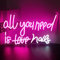 All You Need is Nails Segni neon Nail Neon Sign per la decorazione della parete Segno LED rosa Segni luminosi al neon USB Lettera Neon Luci per la camera da letto Beauty Nail Room Bar Party