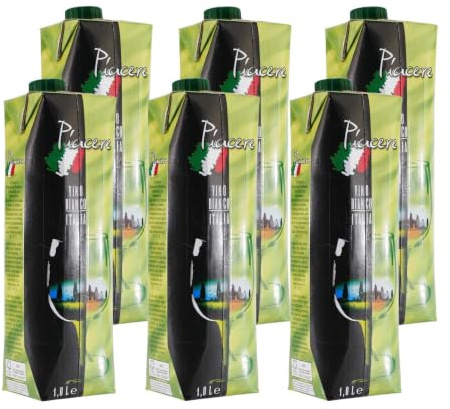 Piacere Vino Bianco IGP -trocken- (12 x 1,0L)