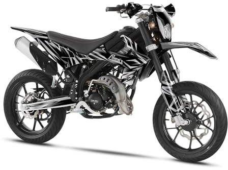 Arider Dekor (Aufkleber) für Rieju MRT 50/125 (2022-2023) | Spark Edition (Weiß)