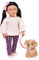 Our Generation – 46 cm Puppe & Haustier – 15 cm Labradoodle Hund Kuscheltier – Kuscheltier & Zubehör – Rollenspiel – Spielzeug für Kinder ab 3 Jahren – Jin & Charm