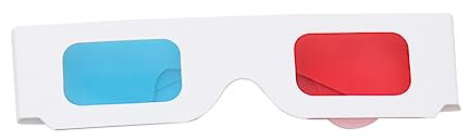 10pcs 3d Paper-framed Glasses for Cinema and Movie Theater