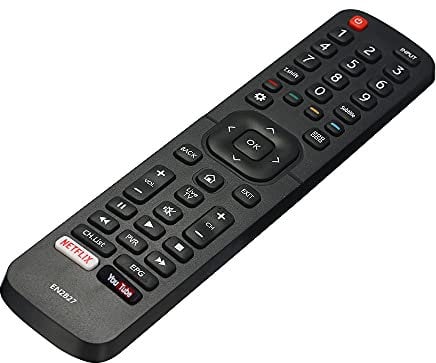 EN2A27 Télécommande de Rechange Universelle Compatible avec Les Téléviseurs Hisense 32K3110W 40K3110PW 50K3110PW 40K321UW 50K321UW 55K321UW
