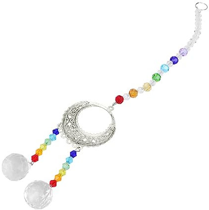 Milisten Kristallkugel Anhänger Kugel Anhänger Für Hochzeit Babyzimmer Christbaumschmuck Kronleuchter Auto Zieraccessoire