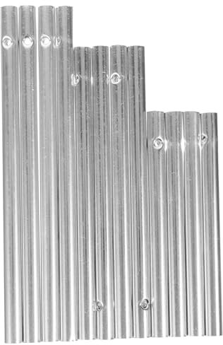 BESPORTBLE 12pezzi Tubi Per Strumenti Eolici in Metallo Parti e Forniture Per Strumenti Eolici Fai Da Te Accessori Per Progetti Di Artigianato