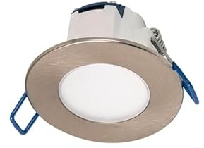 OVIA Scolmore Click Inceptor Pico IP65 Dimmable LED Downlight 4000K Satin Chrome