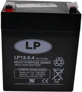 Serie LP VRLA AGM batería multifunción serie LP12-5.4 (12 V, 5,4 Ah)