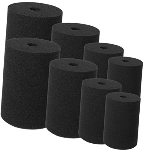 ARTSEWPLY 8stücke Zylindrischer Schwamm Becherwendereinsatz Tassenwender-schwammersatz Becherschwämme Bechereinsätze Für Crafts Tumbler Cup Turners Tassenwenderzubehör Becherzubehör