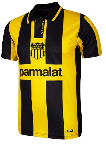 COPA - Retro Fußballtrikot Herren - CA Penarol 1997 - Gelb - 100% Polyester