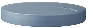 Mepal Ersatzdeckel Snackpot & Fruitpot Ellipse | passend auch für Lunchpot Behälter | Deckel mit Dichtung | Ø 107 mm | Nordic Blue | BPA-frei, spülmaschinenfest, lebensmittelecht | Made in NL
