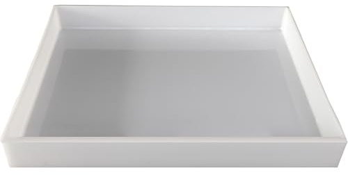 Oil Drip Pan PP Plastic, Washing Machine Drain Pan Leak-Proof, Refrigerator Drip Tray, Dog Crate Tray Replacement for Laboratories, Homes(110x100x5 cm/43x39x2 in)