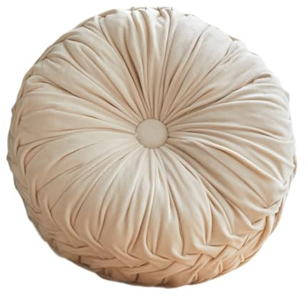 Vayliro 3D Sofakissen 38 cm Kürbis Zierkissen Kopfkissen Pumpkin Pillow Rundes Kissen