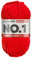 myboshi No.1 Wolle zum Häkeln und Stricken, Schnellstrickgarn, langlebige Mützenwolle, Strickwolle, Häkelwolle, mulesing-frei, 50g, Ll 55m Rot (Signalrot) 1 Knäuel