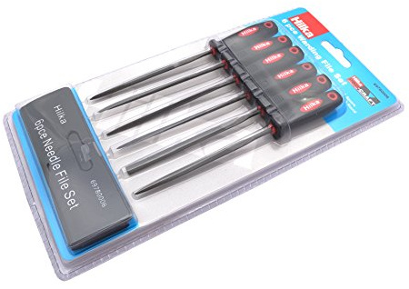 Hilka 69780006 Pro Craft Soft Grip Warding File Set (6-Piece)
