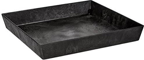 Artstone Untersetzer Ella, frostbeständig und leichtgewichtig, 34 x 5 cm, schwarz