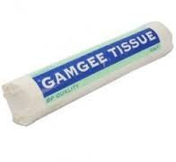 Gamegie – absorbant de gaze de soie et coton Soie X 500 g de rouleau (Bleu)