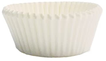 PME BC712 Cupcake-Förmchen, Weiß (60), Kunststoff, stück, Einheiten