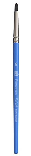 Princeton Select Natural Hair Brush-Round Blender Size 6, Animal Synthetic